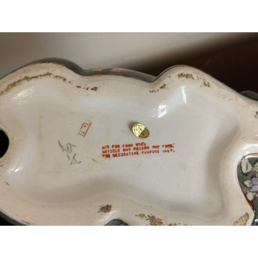 Vintage Asian Sleeping Cat 9.5